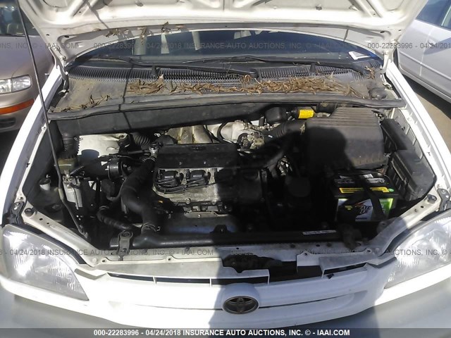 4T3ZF13C6WU040900 - 1998 TOYOTA SIENNA LE/XLE WHITE photo 10