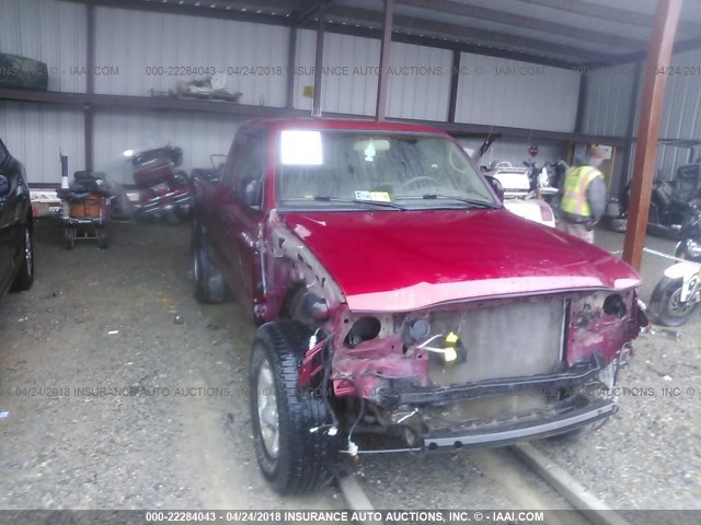 5TEWN72N54Z385171 - 2004 TOYOTA TACOMA XTRACAB RED photo 6