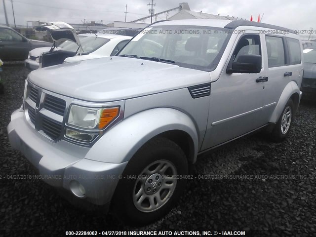 1D4PU2GK9BW525454 - 2011 DODGE NITRO SE SILVER photo 2