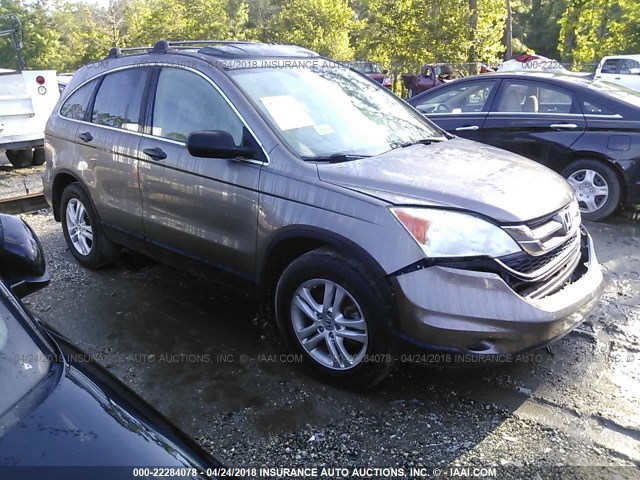 5J6RE3H54BL005854 - 2011 HONDA CR-V EX GOLD photo 1