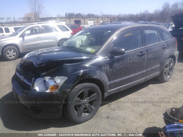 1B3CB4HA9AD579478 - 2010 DODGE CALIBER SXT BLACK photo 2