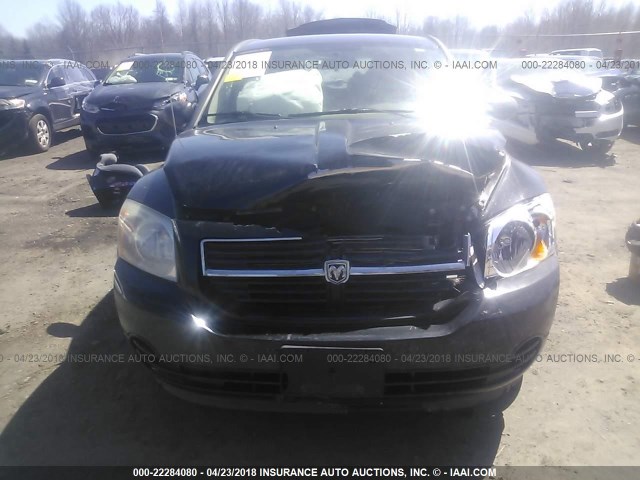 1B3CB4HA9AD579478 - 2010 DODGE CALIBER SXT BLACK photo 6