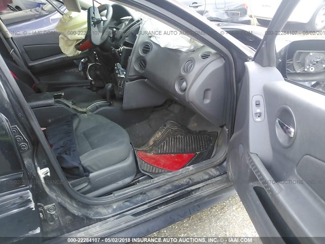 2G2WP522451221439 - 2005 PONTIAC GRAND PRIX BLACK photo 5