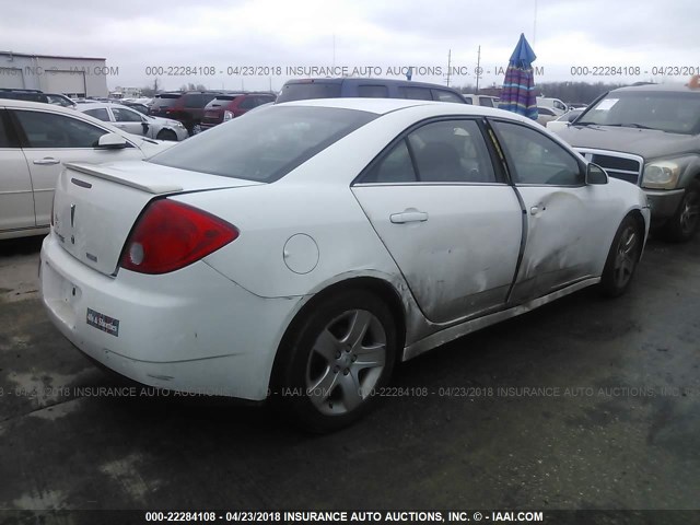 1G2ZA5E03A4148359 - 2010 PONTIAC G6 WHITE photo 4