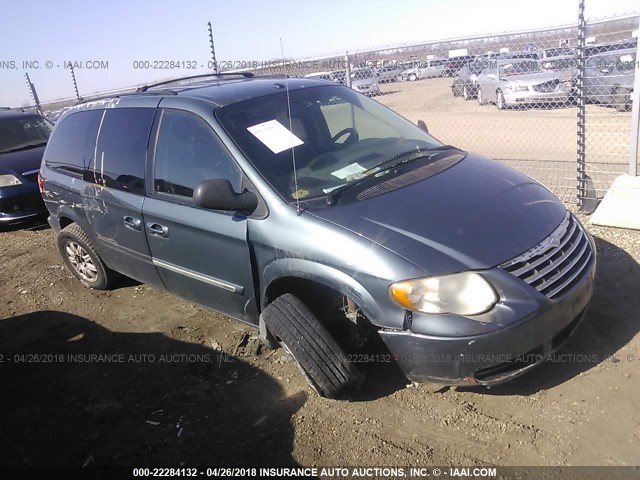 2A8GP54L56R916501 - 2006 CHRYSLER TOWN & COUNTRY TOURING BLUE photo 1