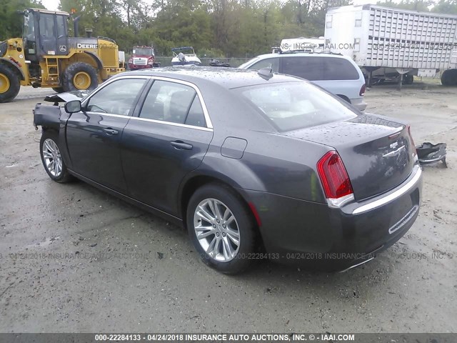2C3CCAAG6HH521886 - 2017 CHRYSLER 300 LIMITED GRAY photo 3