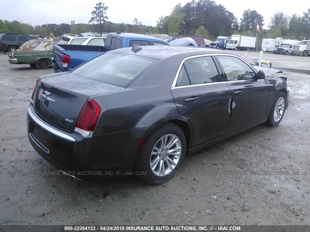 2C3CCAAG6HH521886 - 2017 CHRYSLER 300 LIMITED GRAY photo 4