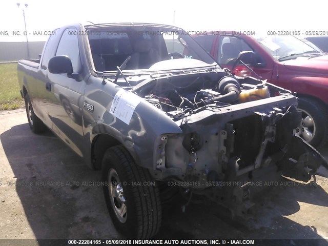 2FTRX17214CA96512 - 2004 FORD F-150 HERITAGE CLASSIC GRAY photo 1