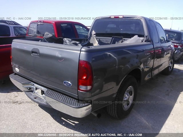 2FTRX17214CA96512 - 2004 FORD F-150 HERITAGE CLASSIC GRAY photo 4