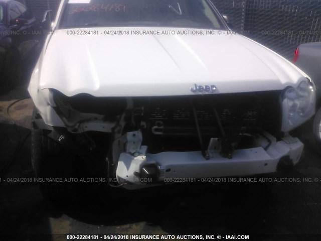 1J8GR48K57C514929 - 2007 JEEP GRAND CHEROKEE LAREDO/COLUMBIA/FREEDOM 白色 照片 6