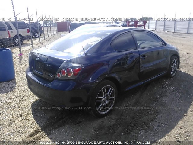 JTKDE3B75A0318477 - 2010 TOYOTA SCION TC 深蓝色 照片 4