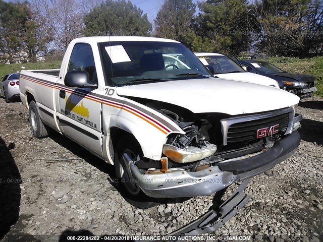 1GTEC14W2YE102657 - 2000 GMC NEW SIERRA C1500 WHITE photo 1