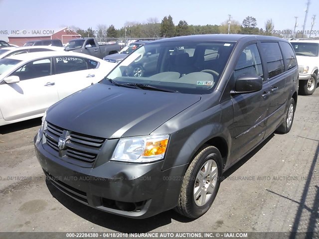 2D4RN4DE5AR424712 - 2010 DODGE GRAND CARAVAN SE Pewter photo 2