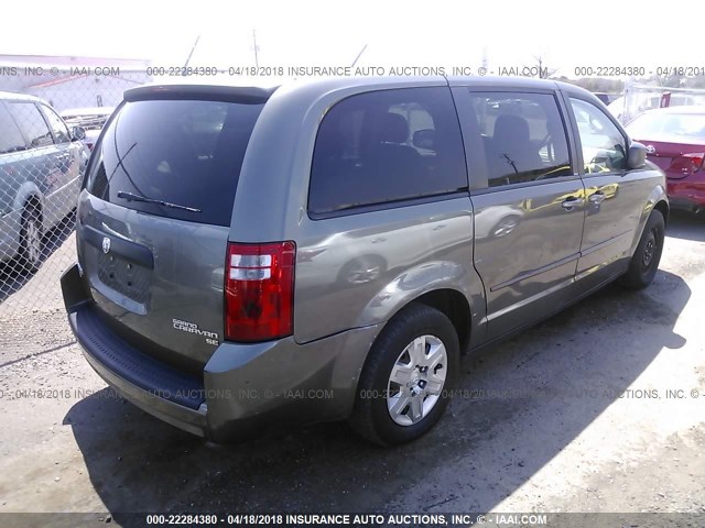 2D4RN4DE5AR424712 - 2010 DODGE GRAND CARAVAN SE Pewter photo 4