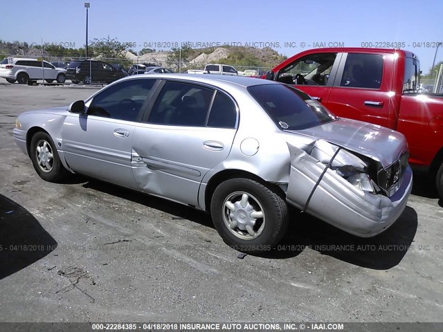 1G4HP54K414182041 - 2001 BUICK LESABRE CUSTOM SILVER photo 3