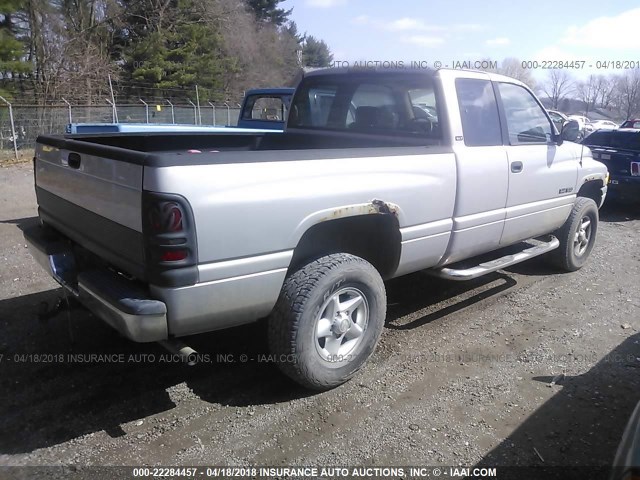 3B7HF13Y5TM104588 - 1996 DODGE RAM 1500 GRAY photo 4