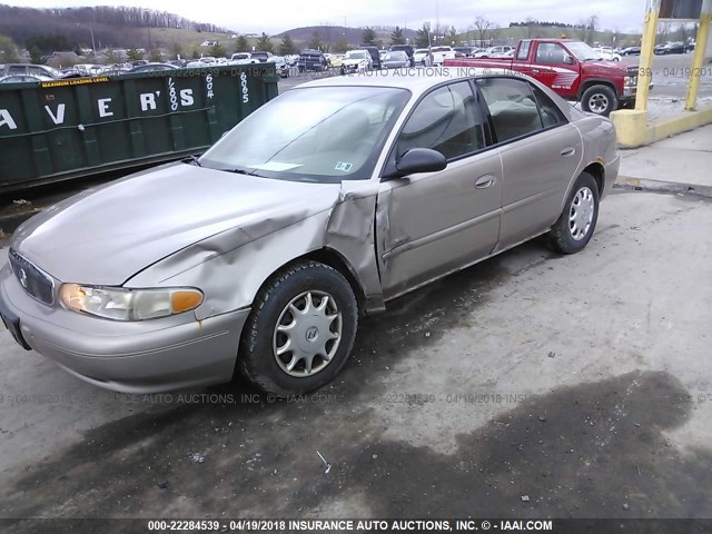 2G4WS52J931178050 - 2003 BUICK CENTURY CUSTOM GOLD photo 2