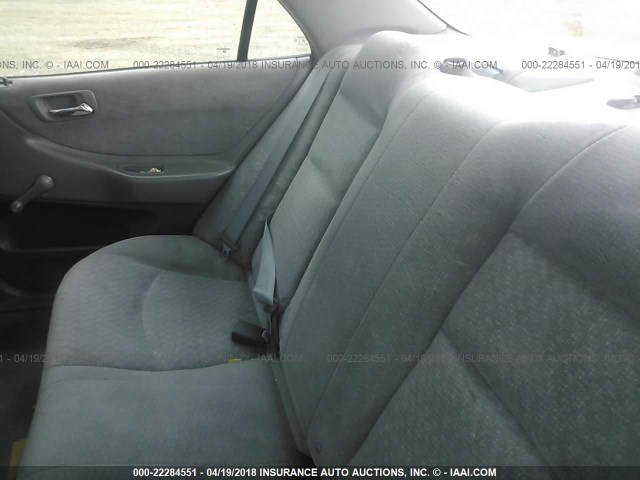 1HGCF86682A037625 - 2002 HONDA ACCORD VALUE SILVER photo 8