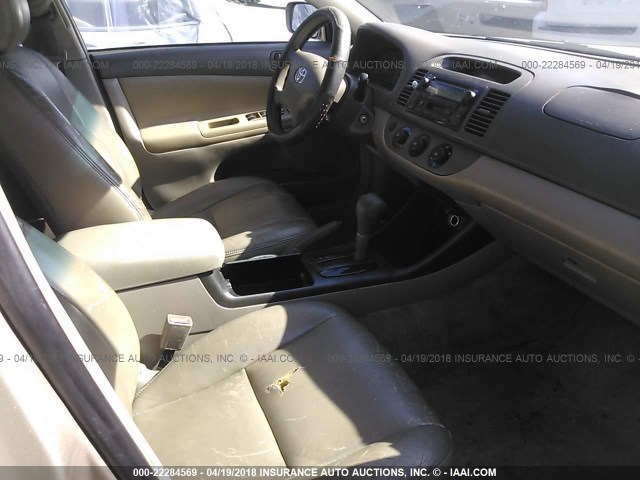 4T1BE32K53U187206 - 2003 TOYOTA CAMRY LE/XLE/SE 米色 照片 5