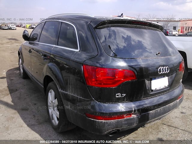 WA1BY74L57D066572 - 2007 AUDI Q7 3.6 QUATTRO PREMIUM BLACK photo 3