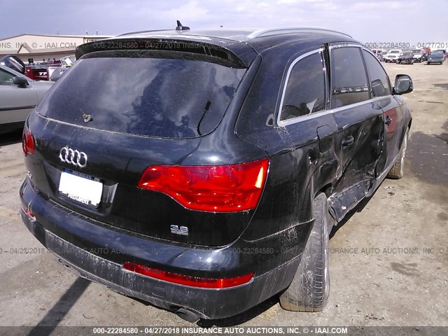 WA1BY74L57D066572 - 2007 AUDI Q7 3.6 QUATTRO PREMIUM BLACK photo 4