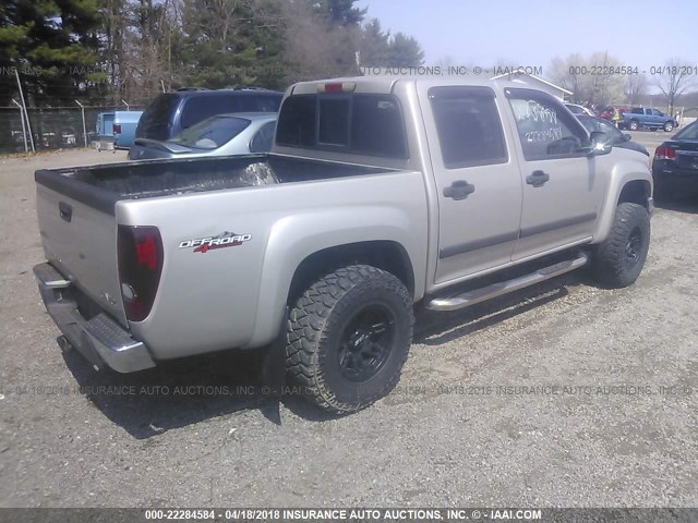 1GTDT13E488134254 - 2008 GMC CANYON SILVER photo 4