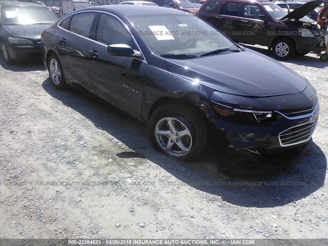 1G1ZB5ST2JF165240 - 2018 CHEVROLET MALIBU LS 蓝色 照片 1