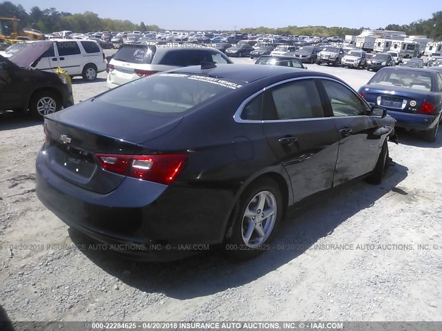 1G1ZB5ST2JF165240 - 2018 CHEVROLET MALIBU LS 蓝色 照片 4