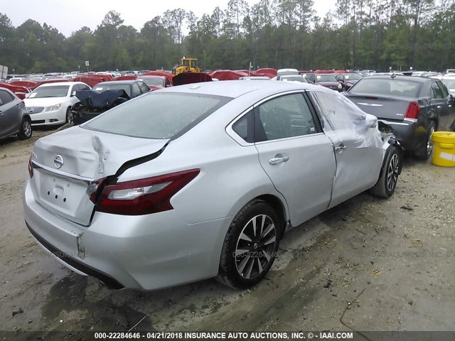 1N4AL3AP0JC188565 - 2018 NISSAN ALTIMA 2.5/S/SV/SL/SR SILVER photo 4