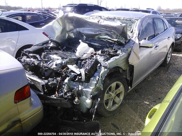 1G11C5SA3GF147279 - 2016 CHEVROLET MALIBU LIMITED LT SILVER photo 2