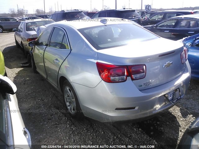 1G11C5SA3GF147279 - 2016 CHEVROLET MALIBU LIMITED LT SILVER photo 3