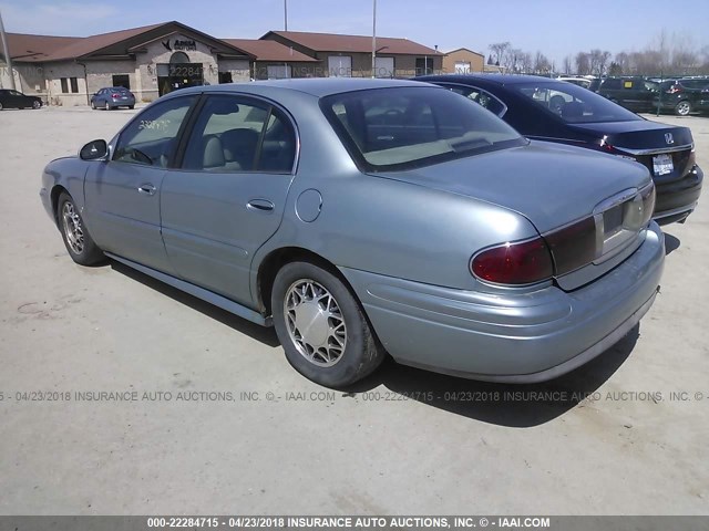 1G4HP52K83U245518 - 2003 BUICK LESABRE CUSTOM BLUE photo 3