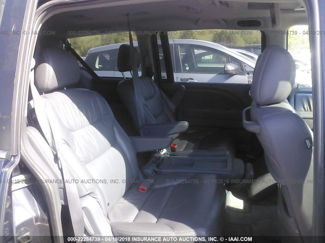5FNRL38766B106738 - 2006 HONDA ODYSSEY EXL მუქი ლურჯი ფოტო 8