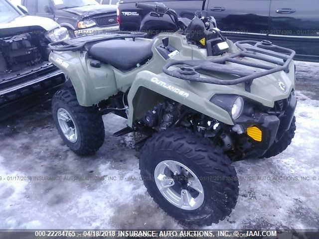 3JBLGAT23HJ000700 - 2017 CAN-AM OUTLANDER 570/DPS 570 GREEN photo 1