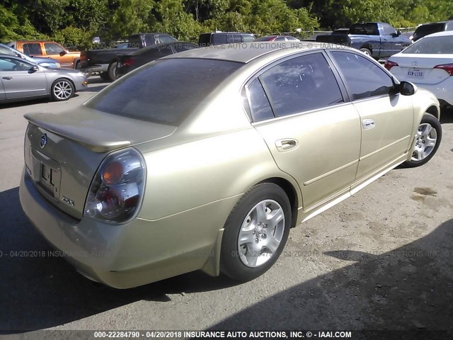 1N4AL11D12C249093 - 2002 NISSAN ALTIMA S/SL GOLD photo 4