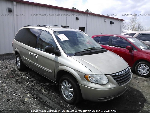 2C4GP54L55R470856 - 2005 CHRYSLER TOWN & COUNTRY TOURING Champagne photo 1