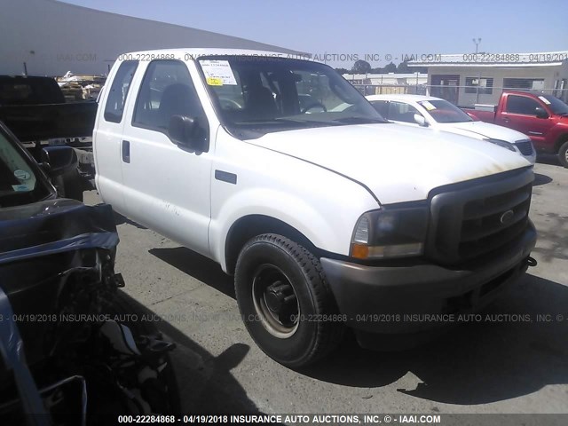 3FTNX20L73MB31029 - 2003 FORD F250 SUPER DUTY WHITE photo 1