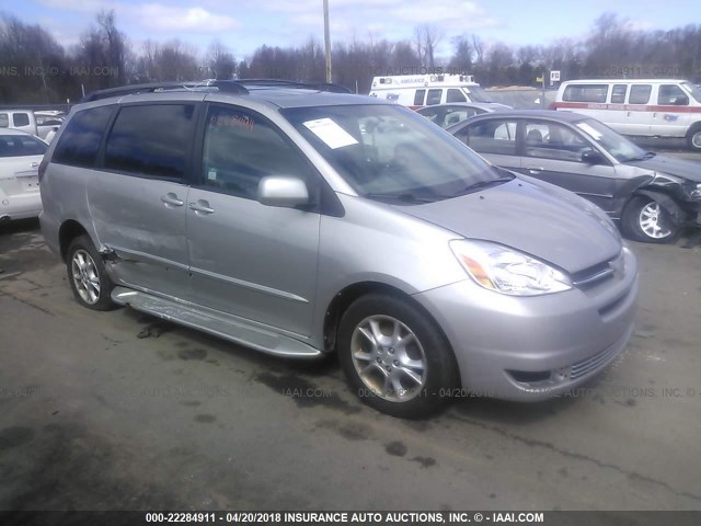 5TDBA22C04S026285 - 2004 TOYOTA SIENNA XLE/XLE LIMITED SILVER photo 1