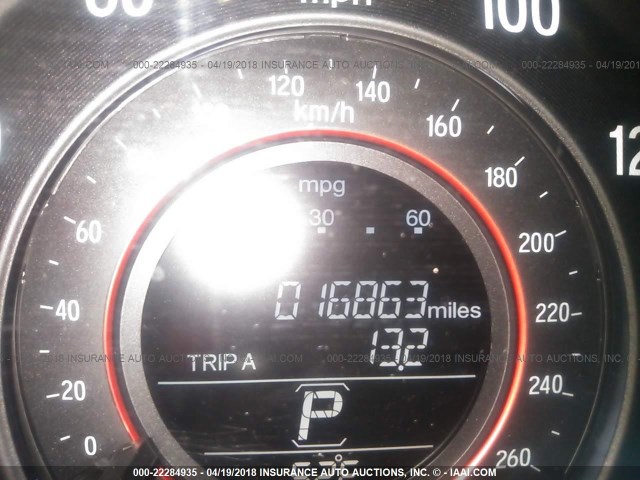 1HGCR2F54GA077915 - 2016 HONDA ACCORD SPORT Бордовый фото 7