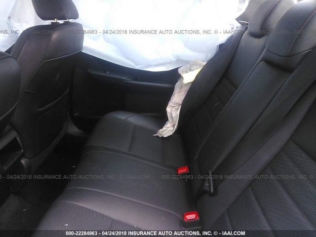 4T1BF1FK8HU752051 - 2017 TOYOTA CAMRY LE/XLE/SE/XSE RED photo 8