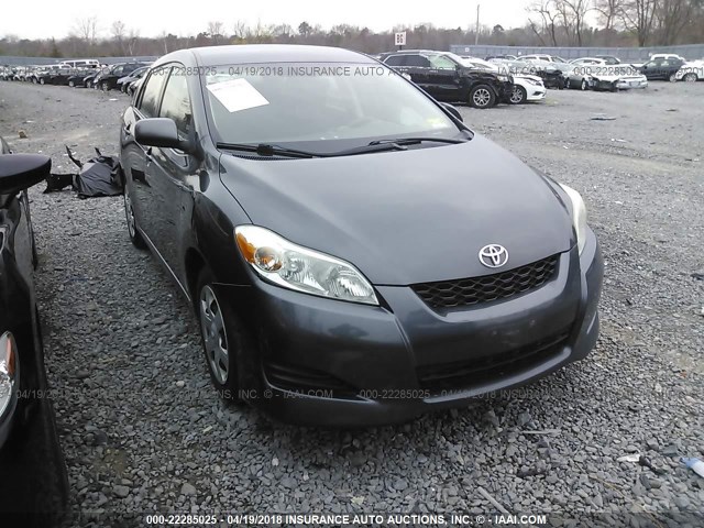 2T1KU40E79C144910 - 2009 TOYOTA COROLLA MATRIX  GRAY photo 1