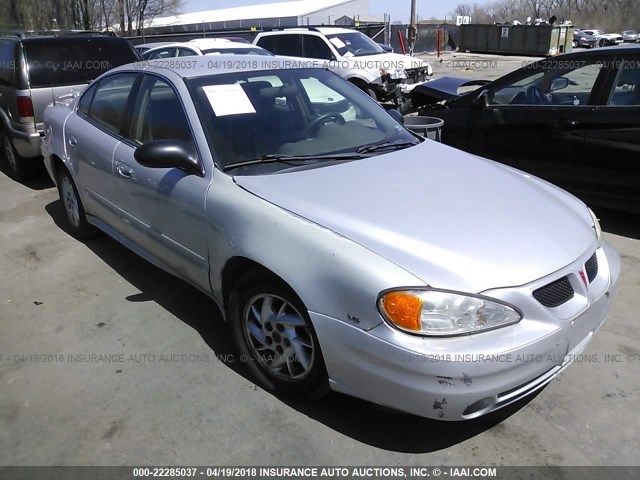 1G2NF52EX4C146571 - 2004 PONTIAC GRAND AM SE1 GRAY photo 1