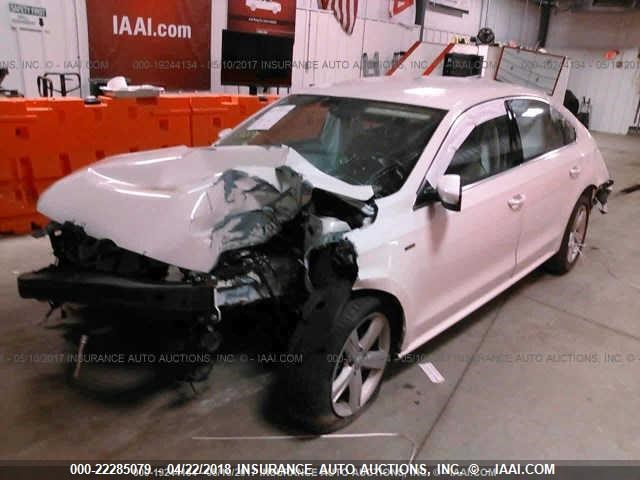 1VWAS7A34FC097949 - 2015 VOLKSWAGEN PASSAT S WHITE photo 2