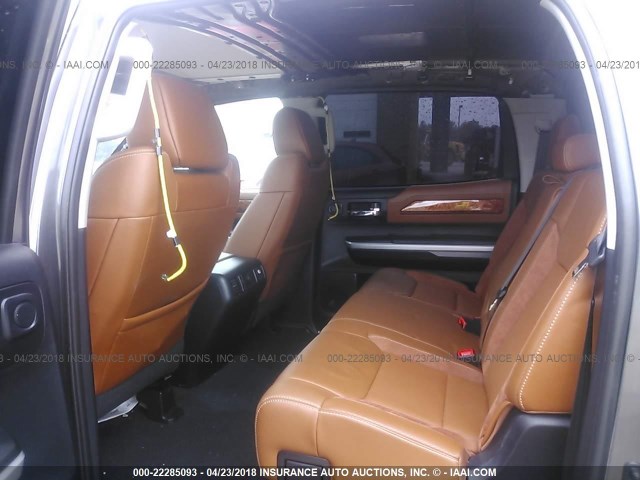 5TFAW5F13GX545868 - 2016 TOYOTA TUNDRA CREWMAX 1794/PLATINUM 灰色 照片 8