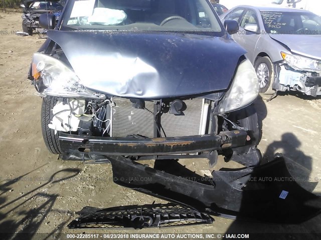 5TDZK23C57S050712 - 2007 TOYOTA SIENNA CE/LE GRAY photo 6