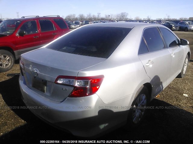 4T4BF1FK8CR201570 - 2012 TOYOTA CAMRY SE/LE/XLE SILVER photo 6