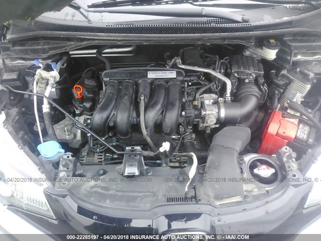 3HGGK5G57FM756598 - 2015 HONDA FIT LX Gri fotoğraf 10