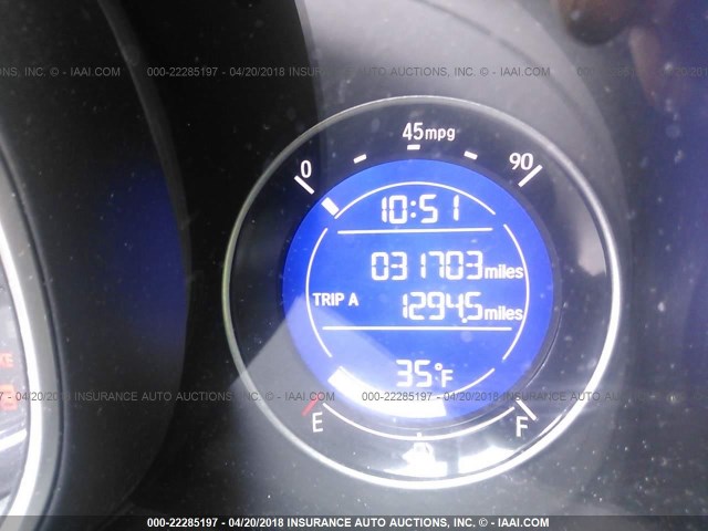 3HGGK5G57FM756598 - 2015 HONDA FIT LX Gri fotoğraf 7