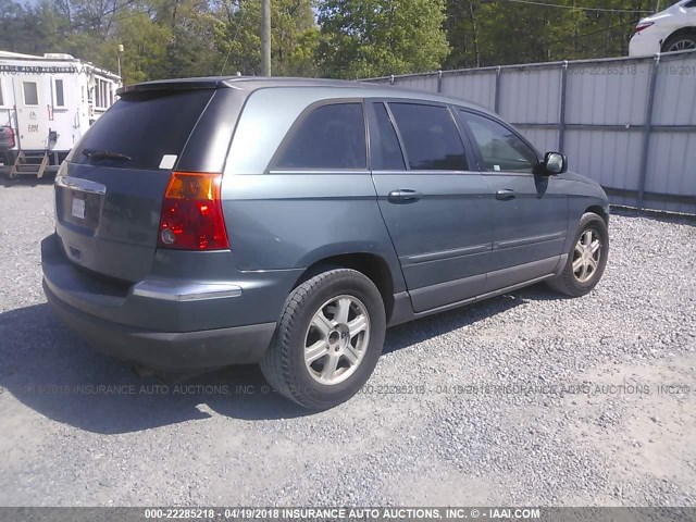 2A4GM68426R693711 - 2006 CHRYSLER PACIFICA TOURING GREEN photo 4