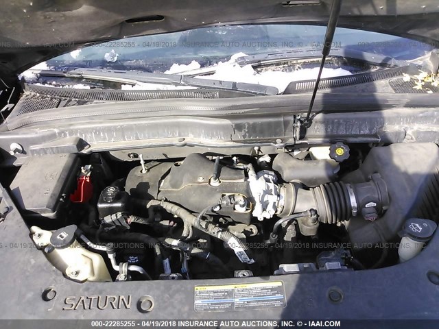 5GZEV23797J149425 - 2007 SATURN OUTLOOK XR მუქი ლურჯი ფოტო 10